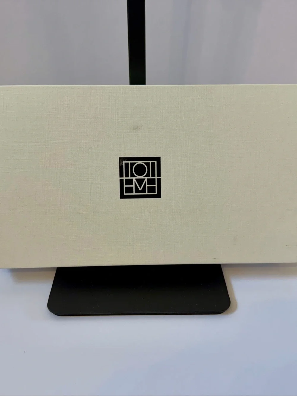 Toteme T Lock Brown Leather Wallet